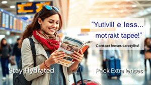 Maximize your holiday travel experience with essential tips for contact lens users, ensuring comfort and clarity on every adventure.